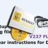 Renault Can Clip v237 Full installation + KG