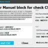 CheckSum Tool v1.1 Tool CS1 and CS2