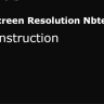 MGU Fix Screen Resolution Nbtevo TOOL + Instruction