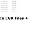 Maxx Force EGR Files + TPPROG