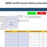 Tool32 Service History Generator