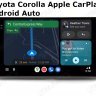 Toyota Corolla Apple CarPlay Android Auto