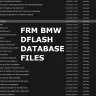 FRM BMW DFLASH DATABASE FILES